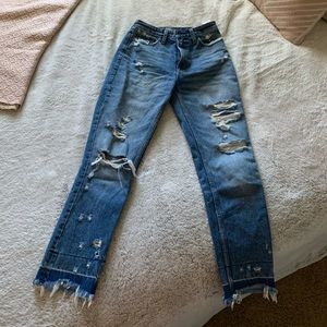 Abercrombie girlfriend jeans